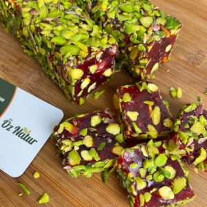 Turkish Delight mit Pistazien Granatapfel ( File Antep Fıstıklı Narlı Lokum )