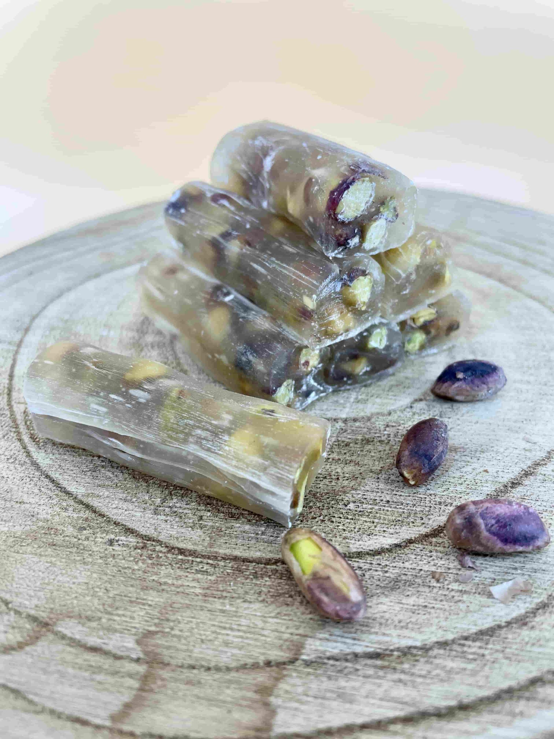 Ballı Fıstıklı Fitil Lokum ( Turkish Delight Finger Lokum mit Pistazien und Honig ) Ballı Fıstıklı Fitil Lokum ( Turkish Delight Finger Lokum mit Pistazien und Honig )