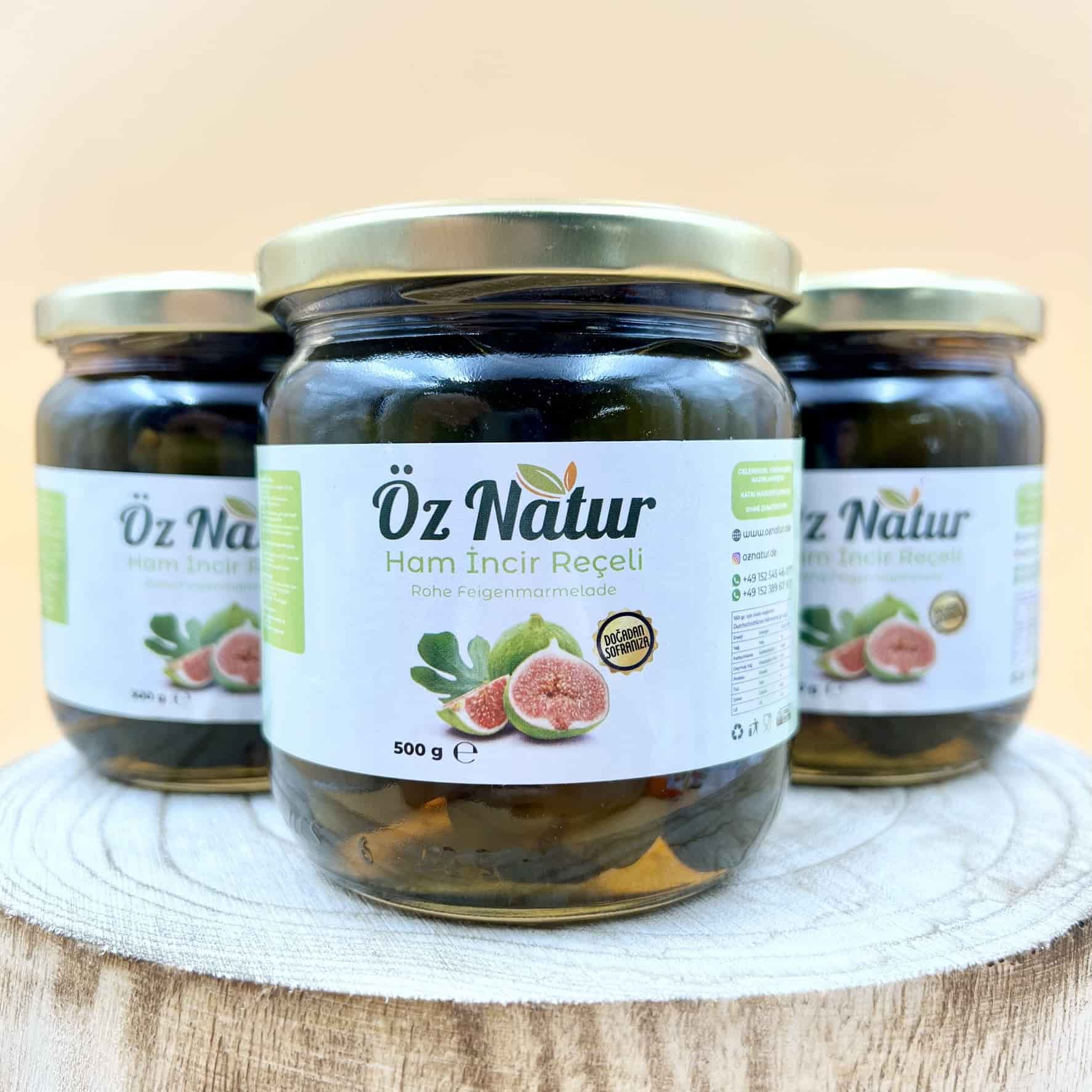 El Yapımı Ham İncir Reçeli ( Rohe Feigenmarmelade El Yapımı Ham İncir Reçeli ( Rohe Feigenmarmelade