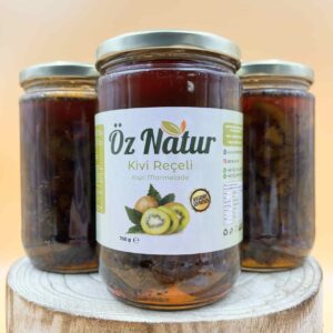 El Yapımı Kivi Reçeli ( Handgemachte Kiwi-Marmelade )